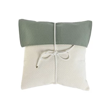 Párna textil, poliuretán 45x10x45 cm menta, fehér