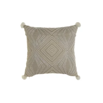 Párnahuzat pamut 50x1x50 cm szürke