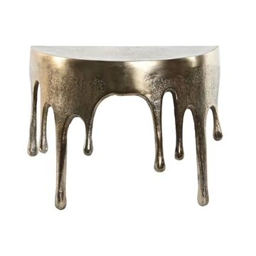 Polc alumínium 35x17x57 cm bronz