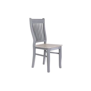 Szék császárfa, mdf 40x42x94,5 cm szürke, natúr