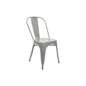 Szék fém 45x48x86 cm szürke