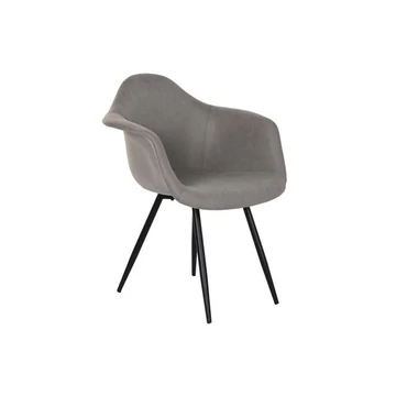 Szék poliészter 64x63x80 cm szürke