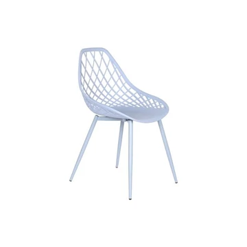 Amaya szék polipropilén, fém 48,5x55x83,5 cm égkék 4 db