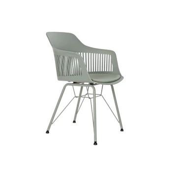 Szék polipropilén, fém 56x53x81 cm menta