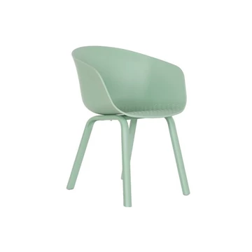 Szék polipropilén, fém 60x52x78 cm menta