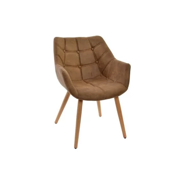 Szék poliuretán, bükkfa 60x62x81 cm világosbarna, natúr