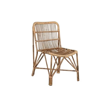 Szék rattan, bambusz 47x61x84 cm natúr