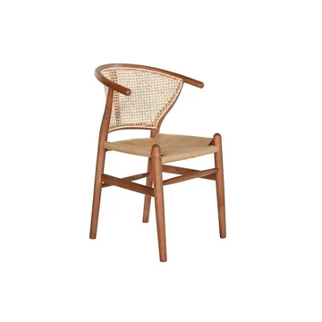 Szék szilfa, rattan 57x48x80 cm barna