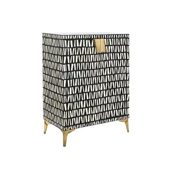 Szekrény csont 80x45x108 cm színes