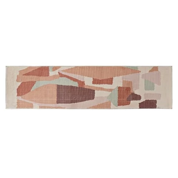 Szőnyeg absztrakt poliészter 60x240x0,7 cm színes
