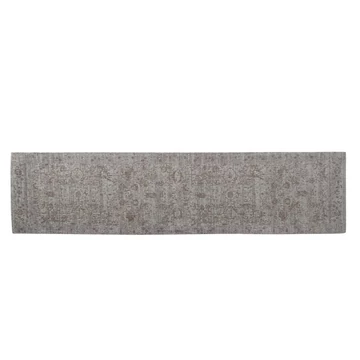 Szőnyeg előszoba pamut, zsenília 60x240x1 cm világosbarna