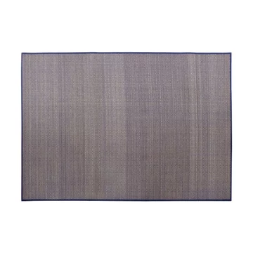 Szőnyeg geometrikus bambusz 160x230x0,5 cm kék, natúr