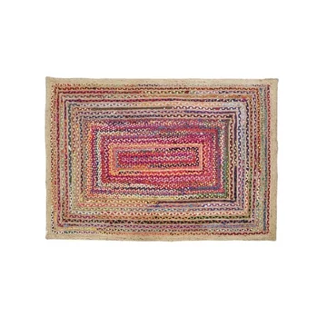 Szőnyeg juta, pamut 123x177x1 cm színes