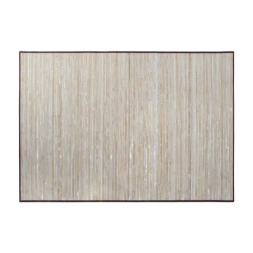Szőnyeg kopott bambusz 160x230x0,5 cm világosbarna