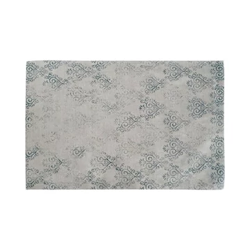 Szőnyeg pamut, poliészter 120x180x1,5 cm zöld, bézs