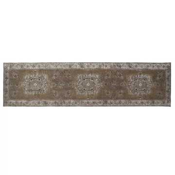 Szőnyeg pamut, zsenília 60x240x1 cm barna