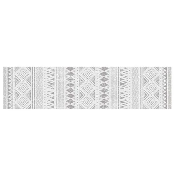 Szőnyeg poliészter 60x240x0,4 cm szürke