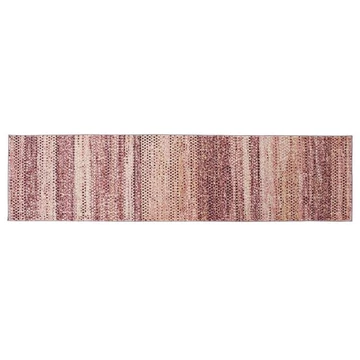 Szőnyeg poliészter 60x240x0,7 cm pink