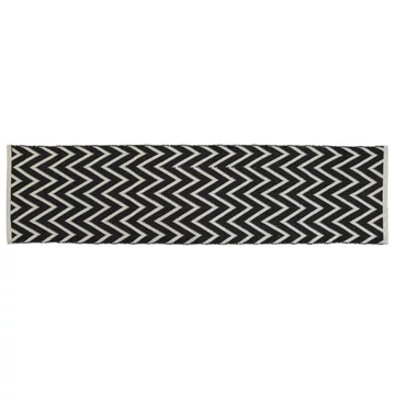Szőnyeg zigzag pamut 60x240x1 cm színes