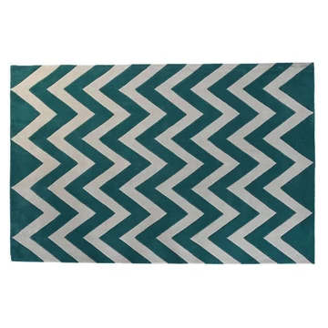 Szőnyeg zigzag poliészter 160x230x2 cm színes