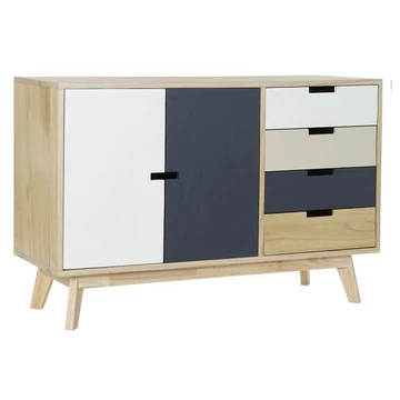 Tálalószekrény császárfa, mdf 100x35x65 cm színes