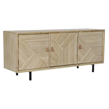 Tálalószekrény lucfenyő, mdf, fém 140x40x62 cm natúr