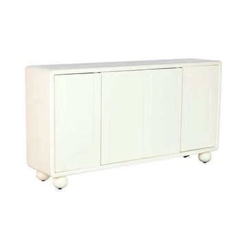 Tálalószekrény mdf 160x37x85 cm fehér