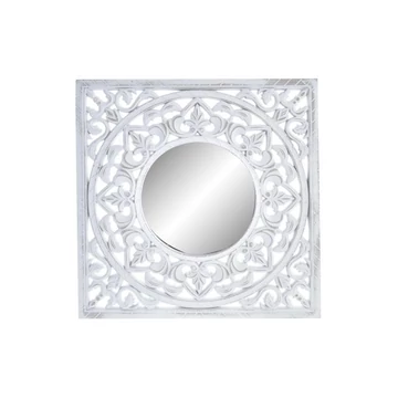 Tükör Mandala mdf 50x1,5x50 cm fehér