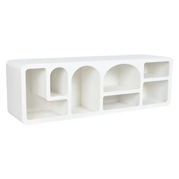 Tv-s szekrény lucfenyő, mdf 160x40x50 cm fehér