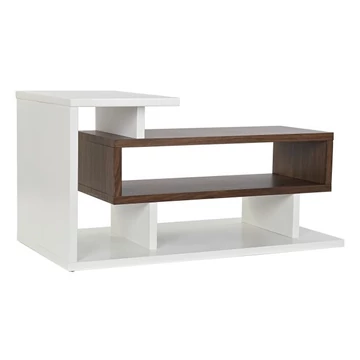Tv-s szekrény mdf 110x60x58 cm fehér, barna