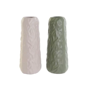 Váza alumínium 12x12x30 cm menta, fehér 2 féle