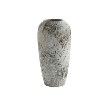 Váza kerámia 16x16x31 cm fehér