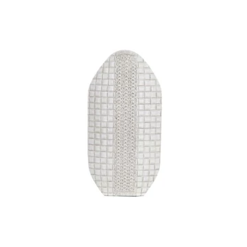 Váza poly 18x8x36 cm fehér