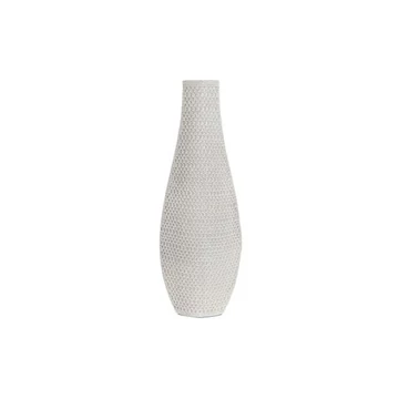 Váza poly 20x10x57 cm fehér