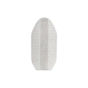 Váza poly 25x10x51 cm fehér