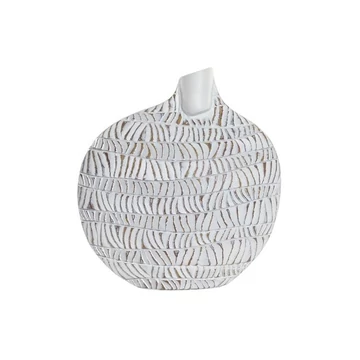 Váza poly 27x11x31 cm fehér