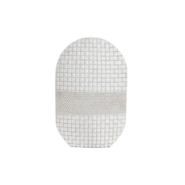 Váza poly 30x10x45 cm fehér