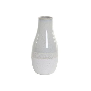 Váza porcelán 13x13x28 cm fehér