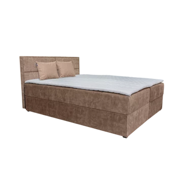 ARAMIS bézs boxspring ágy