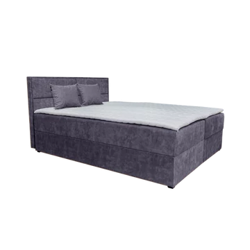 ARAMIS sötétszürke boxspring ágy