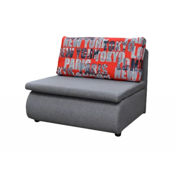 KUBUSA szürke fotelágy