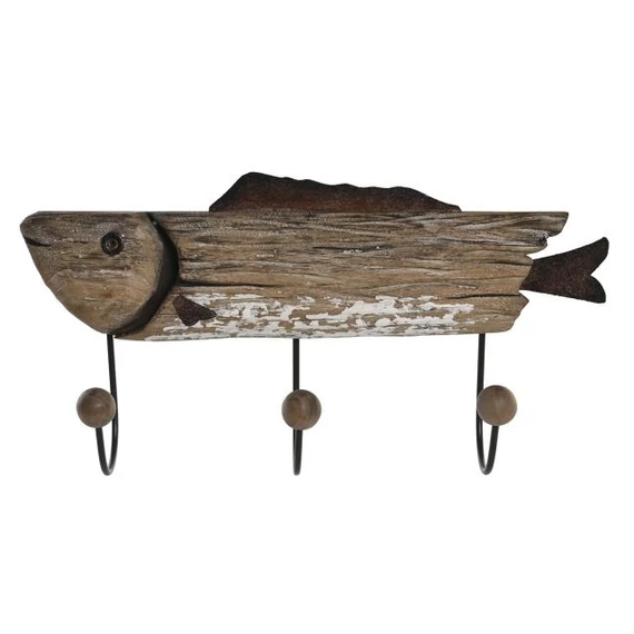 Akasztó falra, hal 45x10x23 cm