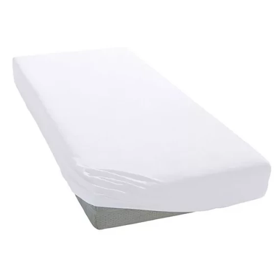 Ely Fehér Gyermek Jersey Gumis Lepedő 80X160 cm