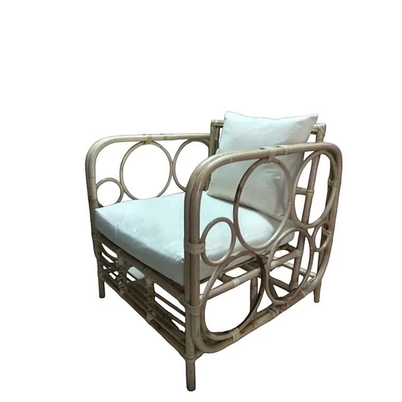 Fotel rattan 72x72x76 cm natúr