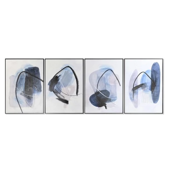 Kép absztrakt hungarocell, vászon, kézzelfestett 50x2,6x70 cm színes 4 féle