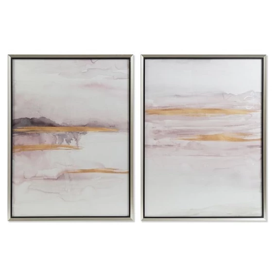 Kép absztrakt üveg, hungarocell 60x3,5x80 cm színes 2 féle