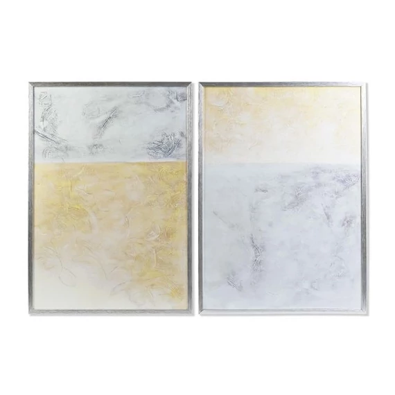 Kép absztrakt üveg, hungarocell 70x3x100 cm színes 2 féle