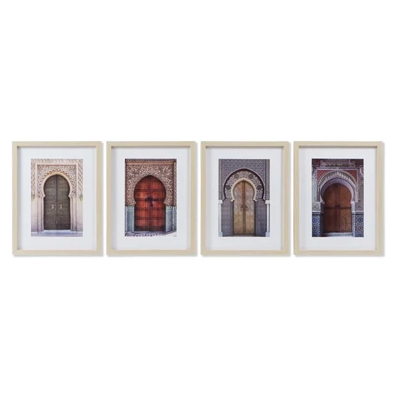 Kép ajtó keretes hungarocell 35x2x45 cm színes 4 féle