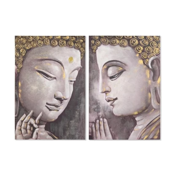 Kép Buddha vászon, mdf 80x3x120 cm színes 2 féle