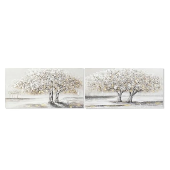 Kép fák vászon, mdf 120x3x60 cm színes 2 féle